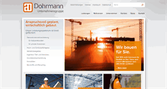Desktop Screenshot of dohrmann.de